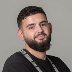 Nassim Kaldeh, Elektroinstallateur